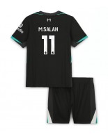 Liverpool Mohamed Salah #11 Bortedraktsett Barn 2024-25 Korte ermer (+ bukser)